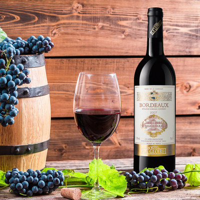 【拿戈盧系列 波爾多佳釀】法國原瓶原裝進(jìn)口紅酒 拿戈盧波爾多佳釀AOP干紅葡萄酒