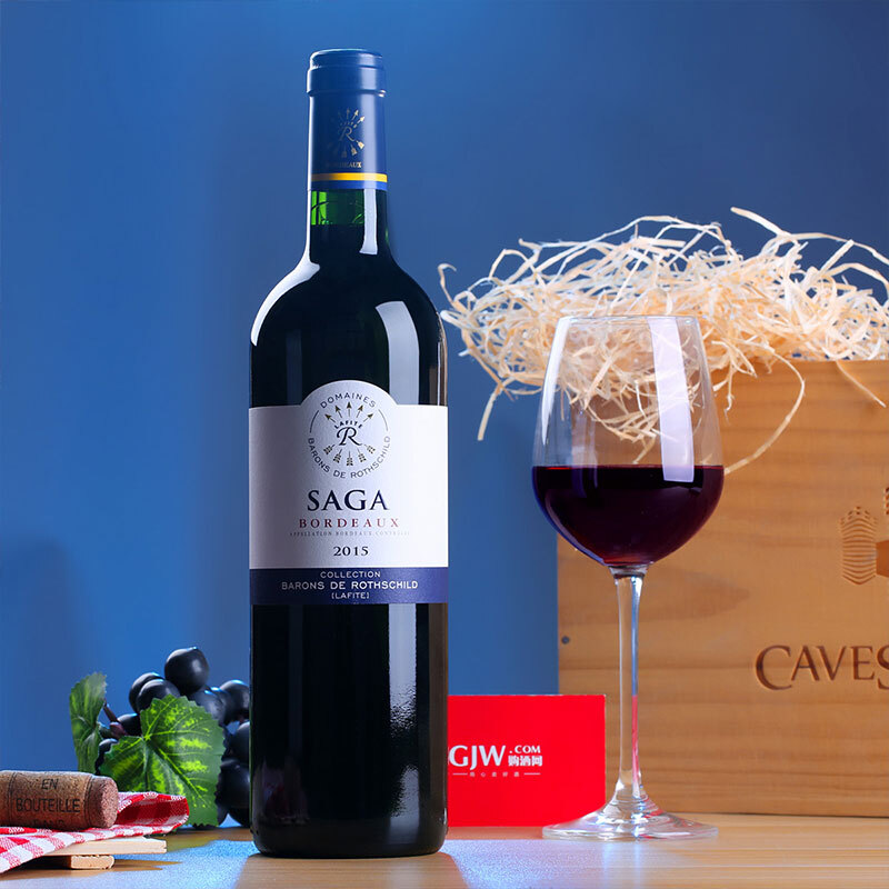 法國原瓶進(jìn)口紅酒 拉菲傳說波爾多紅葡萄酒750ml 整箱裝